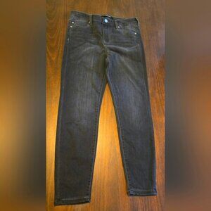 Liverpool Women's size 8/29 Petite Dark Grey High-Rise Ankle Jeans